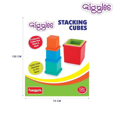 Funskool Giggles Stacking 8 Cubes